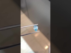 1.13ct Lab Growm Diamond Pear Cut CVD Fancy Intense Blue VS2 2EX N IGI.