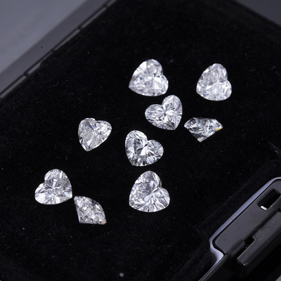 kopen DEF Kleur VVS Helderheid Kleine Diamanten Melee 2.4-2.7x4.3-4.5mm 0,01 tot 0,68ct Witte Hartvorm online manufacture
