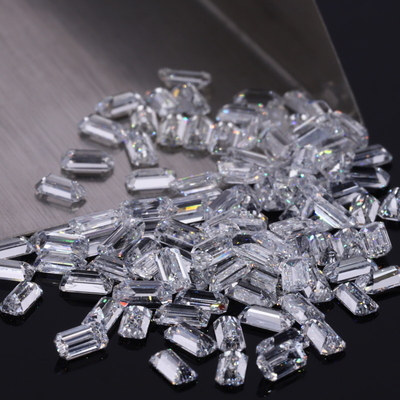 kopen Lab Grown Diamond Melee HPHT 1.0 tot 3.7 mm Witte baguette Vorm DEF Kleur VVS Helderheid online manufacture