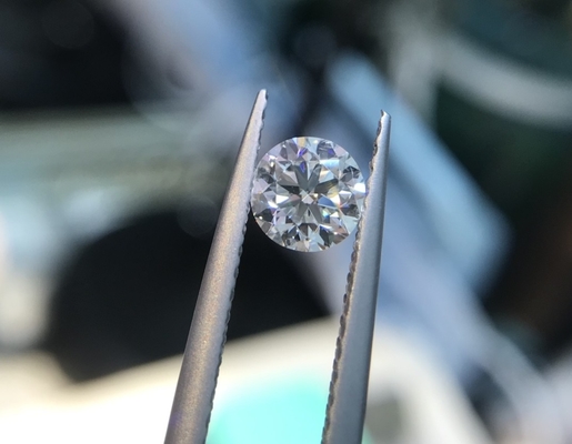 kopen 1.0CT D VS2 ID EX CVD HPHT Lab Groeide Diamant Ronde Briljante Snijding online manufacture
