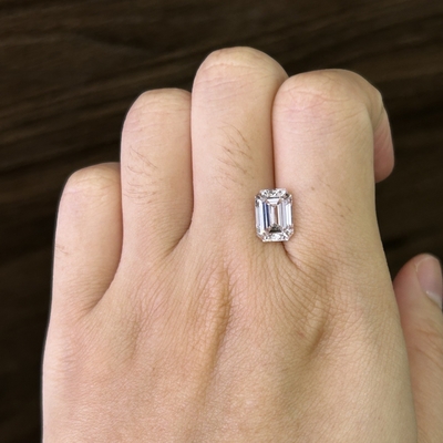 kopen 3.22ct Smaragd gesneden laboratorium gegroeid diamant CVD F VS1 VG EX N IGI LG630433830 online manufacture