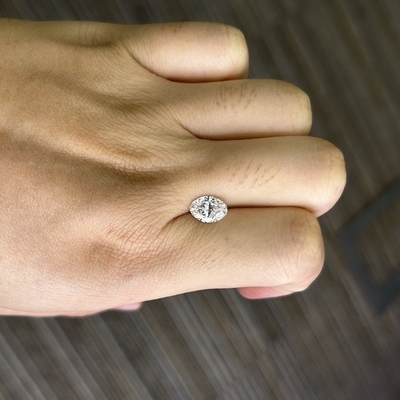 kopen 1.4 Carat Lab Grown Diamond Oval Cut CVD F VS1 EX VG N IGI LG630433162 online manufacture