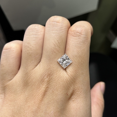kopen 3.09CT D Kleur VS1 Helderheid EX VG CVD Princess Lab Groeide Diamanten online manufacture