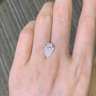 kopen Peer Cut CVD Manmade Diamanten 3.01 Duidelijkheid D Kleur OEM ODM online manufacture