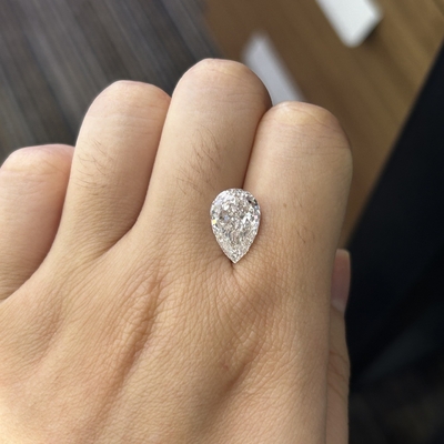 kopen 4.09CT F VS1 EX VG CVD Peervormig Lab Created Diamond LG628426480 online manufacture
