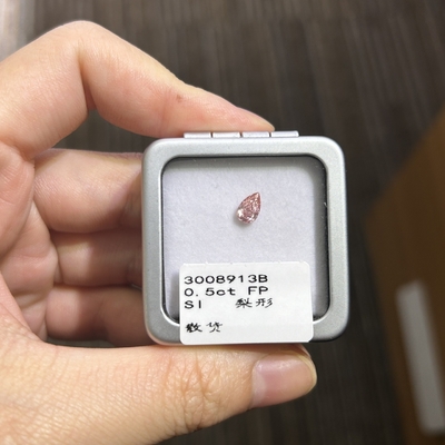 kopen 0.5ct VS1 Duidelijkheid lichtroze Lab gegroeide diamant peer gesneden online manufacture