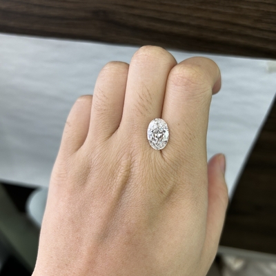 kopen 4.07 karaat VS2 E CVD Lab Created Diamonds Oval Cut OEM ODM online manufacture