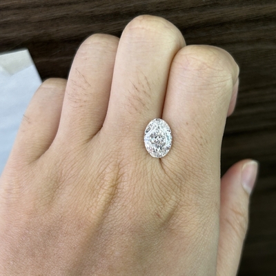 kopen 3.19ct VS1 F Oval gesneden laboratorium gegroeid diamant IGI gecertificeerd online manufacture