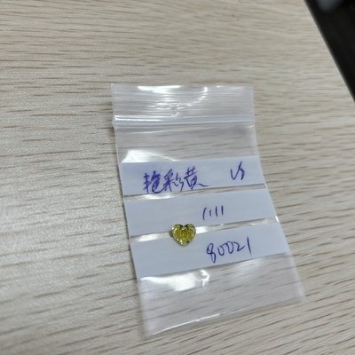 kopen 1.11CT Fancy Yellow VS HPHT Lab Grown Diamond Heart Cut IGI Loose Diamond online manufacture