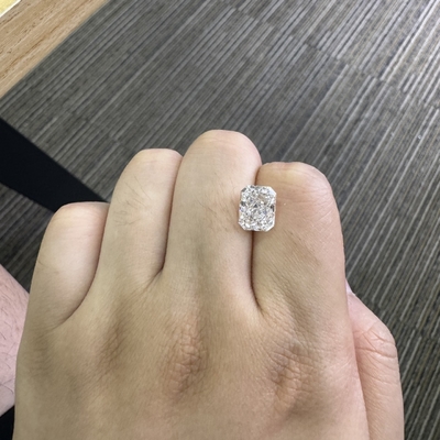 kopen 3.7 Carat Radiant Lab Groeide Diamant CVD F VS2 2VG N IGI OEM ODM online manufacture