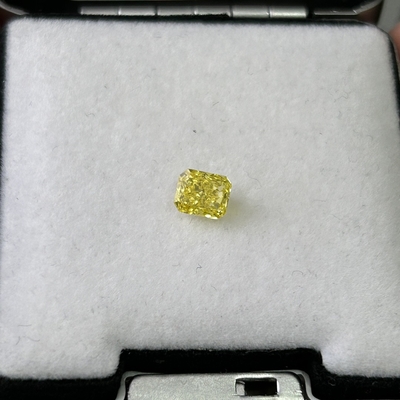 kopen 1.03ct VS2 Lab Grown Fancy Yellow Diamonds Voor DIY Juwelen online manufacture