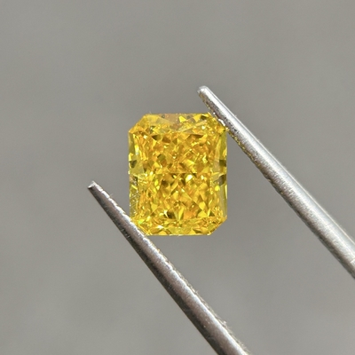 kopen 1.27ct VS1 2EX N IGI Geel Lab Groeid Diamant Radiant Cut HPHT online manufacture