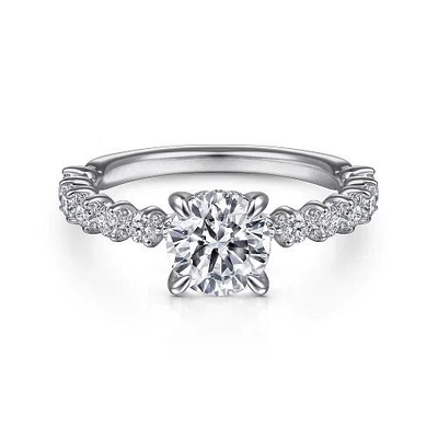 kopen 18K 14K 10K Echt goud op maat China Fabriek 1 karaat 2 karaat DEF VVS VS Lab Created Diamond Verlovingsring online manufacture