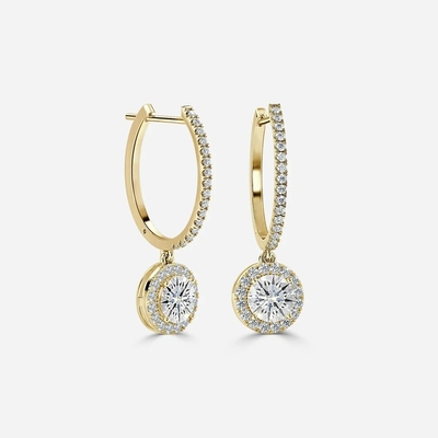 kopen 1.4 karaat Lab Created Diamond Hoop Ohrringe VVS Duidelijkheid HPHT Peer Cut online manufacture