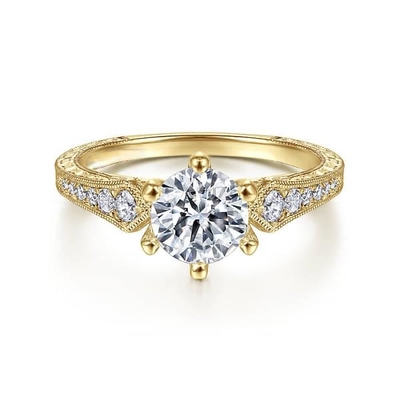 kopen 18K 14K 10K Solid Gol Platinum Lab Groeide Diamant Ring VVS Duidelijkheid online manufacture