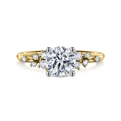 kopen 18K 14K 10K Solid Gold Custom Pattern Juwelen VVS Duidelijkheid CVD Ronde Snijding Eeuwigheid Ring Lab Diamant online manufacture