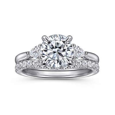 kopen Lab Diamond Wedding Band VVS duidelijkheid HPHT ronde geslepen Lab Grown diamanten ring online manufacture