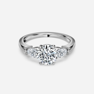 kopen 2 karaat Lab Grote Diamant Ring Prong Setting Lab Grote Diamant Bruidsband Vrouwen online manufacture