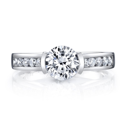 kopen Lab Diamond Wedding Band VVS duidelijkheid HPHT ronde geslepen Lab Grown diamanten ring online manufacture