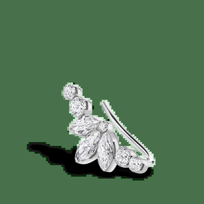 kopen 0.67 karaat Lab Created Diamond Hoop Ohrringe VVS Duidelijkheid HPHT Marquee Cut online manufacture