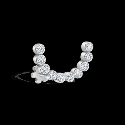 kopen 0.16 karaat Lab Created Diamond Hoop Ohrringe VVS Duidelijkheid HPHT Ronde Snijding online manufacture