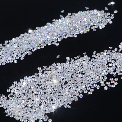 DEF Kleur VVS Duidelijkheid Lab Groeide losse Melee Diamanten 4 tot 6,2 mm 0,28 tot 0,98ct Witte ronde vorm