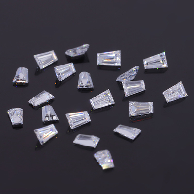 Loose Lab Created Diamonds Melee HPHT 2,6-3,1 tot 1,0-3,7 mm Wit Trapeziumvormig Trapeziumvormig Snijwerk