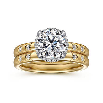 Lab Diamond Wedding Band VVS duidelijkheid HPHT ronde geslepen Lab Grown diamanten ring