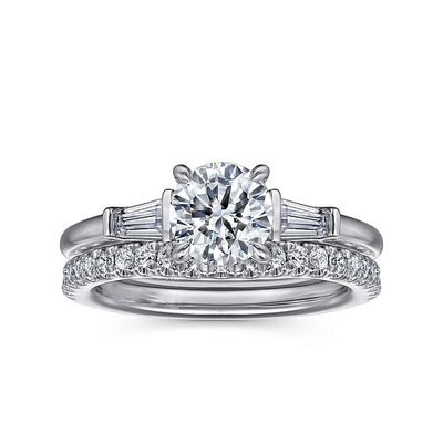 Gemstone Type Lab Diamond Wedding Band VVS Clarity HPHT Round Cut Lab Groeide Diamant Ring