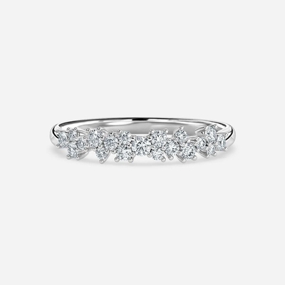 Laboratorium gemaakt diamanten trouwring Rond gesneden 1 karaat Lab gegroeide diamanten ring