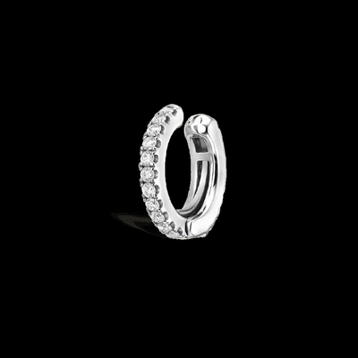 0.1 karaat Lab Created Diamond Hoop Ohrringe VVS Duidelijkheid HPHT Ronde Snijding