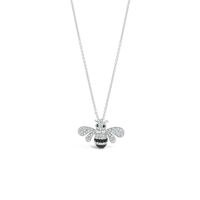 Classic Style Solid Gold Clarity CVD Round Cut Bezel Lab Grown Diamond Necklace 18K